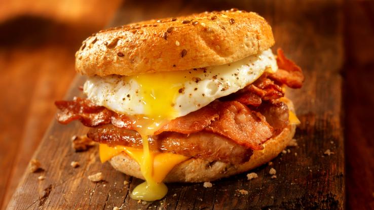 Everything on the Tim Hortons Breakfast Menu, Ranked by Calories