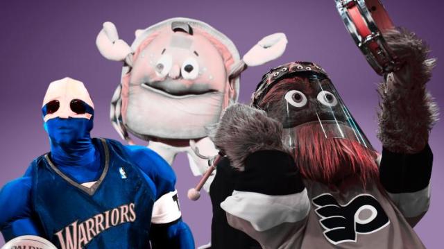 10 of Our Favorite (& Slightly Strange) Pro Sports Mascots